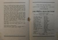 Nový Bydžov, Jirásek, Programy, pozvánky