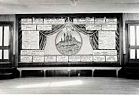 Ord, Slavín Hall, divadelní opona, 1923