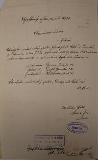 Podůlší, Svatopluk Čech, volba funkcionářů, 1934