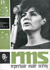 Repertoár malé scény, titulní strana, 1964/12
