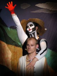 Pyšely, Sokol, Malované na skle, 2006