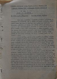 Rosice nad Labem, Štolba, Korespondence souboru