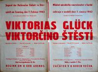 Suchá, Národní souručenství, Viktorčino štěstí - plakát, 1943