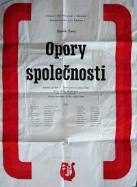 Chrudim, Jan Nepomuk Štěpánek, Opory společnosti - plakát