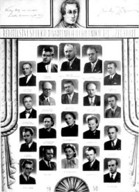 Železný Brod, Tyl, tablo ředitelství SDO Tyl, 1950