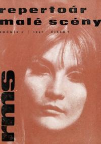 Repertoár malé scény, titulní strana, 1967/9
