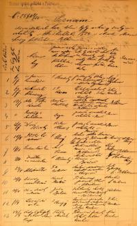 Pelhřimov, Okresní úřad, přehled divadelních představení, 1924