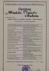 Mladá Boleslav, Krajské ústředí osvětových sborů, školení 1932