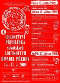 Přerov, CP sokolských LD - plakát, 2009