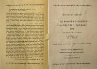 Svitavy, Národní přehlídka divadelních souborů - program, 1956