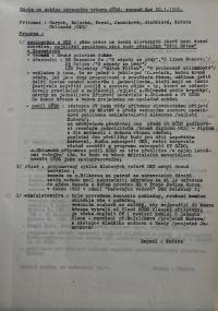 Pardubice, Svaz českých divadelních ochotníků Pardubice, Okresní výbor, Zápisy z jednání, 1971 - 1989
