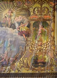 Strakonice, sokolovna, opona, Alois Hanš, 1898