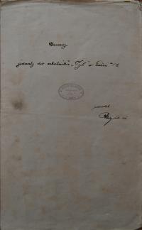 Lužec nad Cidlinou, SDO Tyl, Stanovy, 1909