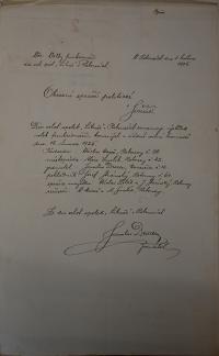 Robosy, Libuše, volba funkcionářů, 1925