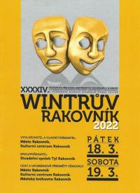 Rakovník, Wintrův Rakovník, titulní strana program. brožury, 2022
