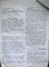 Žebrák, Festival stoletých divadelních souborů, Zpravodaj, 1972, s.2