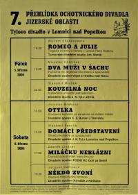 Lomnice nad Popelkou, KP Jizerské oblasti, plakát 2004