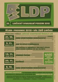 Libčice, Libčický divadelní podzim - plakát, 2018