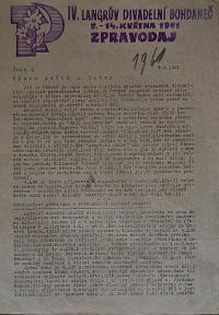 Sezemice, Spolek divadelních ochotníků, plakáty