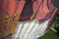 Milevsko, okolí, opona, detail 3, 1910