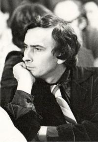 Kettner, Josef, herec, režisér, portrét, 1983