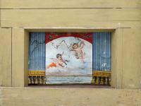 Starý Ples, Rodinné loutkové divadlo Rudolfa Havlase, opona se dvěma andělíčky, s.a.