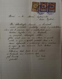 Smidary, Hasiči, Mikulášská zábava, 1913