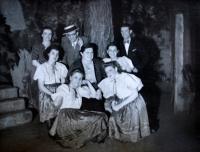 Praha-Kobylisy, Lidové divadlo, Okolo rybníka, 1941