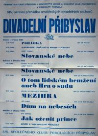 Přibyslav, Divadelní Přibyslav 1985 - plakát