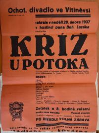 Vitiněves, SDO, Kříž u potoka - plakát, 1937