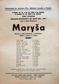 Třebíč, Tyl, Maryša, 1943