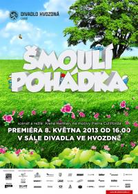 Hvozdná, Kroužek divadelních ochotníků, Šmoulí pohádka - plakát 2013
