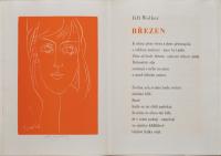 Jiří Wolker: Březen, bibliofilie WP 1970