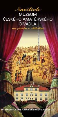 Miletín, muzeum, leták, 2009,  s. 1