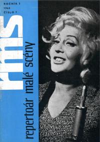 Repertoár malé scény, titulní strana, 1965/7