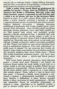 POESOVÁ, Marie, Popelka očima dětí, scany článku, 1997
