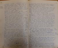 Sádek, SDO Klicpera, Kniha protokolů, 1920 - 1950