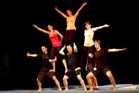 Hronov, předváděčka dílny P jako Pantomima Michala Hechta a Štěpánky Elgrové, CP Jiráskův Hronov 2015