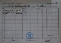 Pardubice, Mitlöhnerův okresek ÚMDOČ, Kartotéka činnosti spolků, 1949