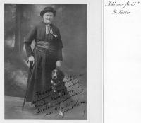 Mladá Boleslav, Kolár, fotodokumentace 1913-1935, Náš pan farář, 1935