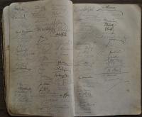 Pardubice, Spolek divadelních ochotníků, Kniha oběžníků, 1893 - 1902