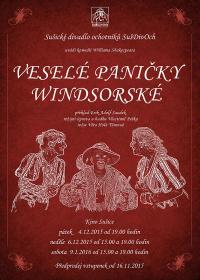Sušice, SušDivOch, Veselé paničky windsorské, plakát, 2014