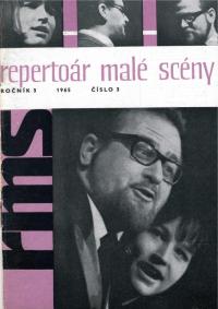 Repertoár malé scény, titulní strana, 1965/3