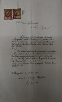 Přepychy, Ochotníci, Lapený Samsonek - Mlsáníčko, 1913