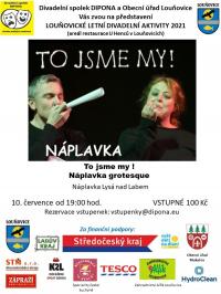 Louňovická letní div. aktivita, leták – To jsme my!, 2021