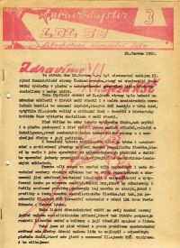 Libochovické divadelní léto 1958 - zpravodaj