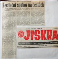 Třebíč, Recitační soubor, Ahoj moře, Kaplice, Kaplické divadelní léto, 1986