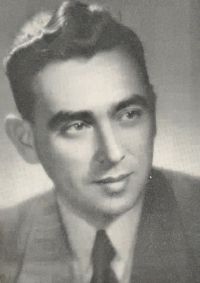 Josef  Hudeček, starosta ÚMDOČ, 1947