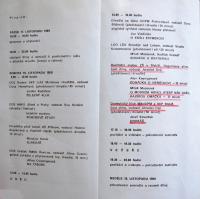 Třebíč, Dramatický klub, Recitační soubor, Mnichovo Hradiště, Středočeská dílna dětského divadla - program, 1989