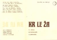 Praha-Malá Strana, A-studio Divadla na okraji, Ba-la-de - program, 1974